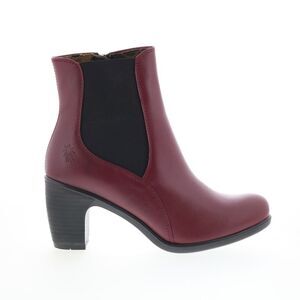 Fly London Womens Koll Burgundy Boots (NWT)